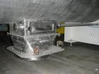 Used-Manes MVA 1200 Paddle Dryer in stainless steel. 317 gallon (1200 liter) capacity. New 1979.
