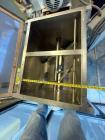 Used Marion Paddle Blender, Stainless Steel. Approximately 10 Cubic feet