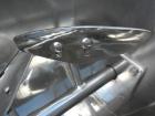 Used Marion Paddle Mixer, Model 1001, 1.5 cubic foot working capacity. 304 stainless steel clad; carbon steel outside. Non-jacketed trough 12