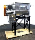 Used Marion Paddle Mixer, Model 2030, 15 Cubic Foot Working Capacity (24 Total), 304 Stainless Steel.  Non-jacketed trough 27-1/2” wide x 48” long x approximately 35” deep.  3” Diameter shaft with (4...