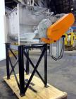 Used Marion Paddle Mixer, Model 2030, 15 Cubic Foot Working Capacity (24 Total), 304 Stainless Steel.  Non-jacketed trough 27-1/2” wide x 48” long x approximately 35” deep.  3” Diameter shaft with (4...