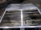 Used Marion Paddle Mixer, Model 2030, 15 Cubic Foot Working Capacity (24 Total), 304 Stainless Steel.  Non-jacketed trough 27-1/2” wide x 48” long x approximately 35” deep.  3” Diameter shaft with (4...