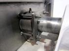 Used Marion Paddle Mixer, Model 2030, 15 Cubic Foot Working Capacity (24 Total), 304 Stainless Steel.  Non-jacketed trough 27-1/2” wide x 48” long x approximately 35” deep.  3” Diameter shaft with (4...