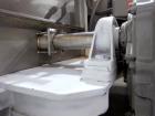 Used Marion Paddle Mixer, Model 2030, 15 Cubic Foot Working Capacity (24 Total), 304 Stainless Steel.  Non-jacketed trough 27-1/2” wide x 48” long x approximately 35” deep.  3” Diameter shaft with (4...