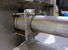 Used Marion Paddle Mixer, Model 2030, 15 Cubic Foot Working Capacity (24 Total), 304 Stainless Steel.  Non-jacketed trough 27-1/2” wide x 48” long x approximately 35” deep.  3” Diameter shaft with (4...