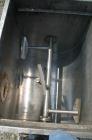 Used Marion Paddle Blender, 30 Cubic Feet, 304 Stainless Steel, Model 3020. Non-jacketed trough 36