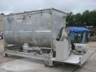 Used-Marion 200 Cubic Foot Paddle Blender, Model 4140. Carbon steel construction. Trough measures 54