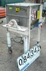 Used Marion Paddle Mixer, Model 6001. 3.5 cubic feet working capacity (5 total), 304 stainless steel. Non-jacketed trough 18