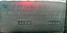 Used Marion Paddle Mixer, Model 6001. 3.5 cubic feet working capacity (5 total), 304 stainless steel. Non-jacketed trough 18