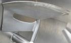 Used Marion Paddle Mixer, 15 Cubic Feet,  304 Stainless Steel. Non-jacketed trough 27-1/2