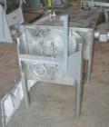 USED: Marion paddle mixer, model FPS1824. 4 cu ft working capacity, 304 stainless steel. Non-jacketed trough 18