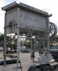 Used-60 Cubic Foot Marion Mixer Model S-3696 With Drive. Carbon steel unit complete with 20 hp chain drive system, stand, co...