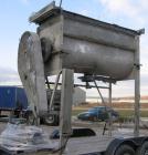 Used-60 Cubic Foot Marion Mixer Model S-3696 With Drive. Carbon steel unit complete with 20 hp chain drive system, stand, co...