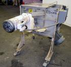 Used Marion Paddle Mixer, Model SPS1824, 3.5 Cubic Foot Working Capacity (5 Total), 304 Stainless Steel. Non-jacketed trough 18” wide x 24” long x approximately 22” deep. 2-1/4” Diameter shaft with (...