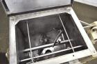 Used Marion Paddle Mixer, Model SPS1824, 3.5 Cubic Foot Working Capacity (5 Total), 304 Stainless Steel. Non-jacketed trough 18” wide x 24” long x approximately 22” deep. 2-1/4” Diameter shaft with (...