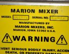 Used- Marion Paddle Mixer, Model SPS1824, 3.5 Cubic Foot Working Capacity (5 Total), 304 Stainless Steel. Non-jacketed troug...