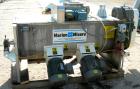 Used Marion Paddle Mixer, Model SPS-2466, Approximately 19.5 Cubic Feet Working Capacity, 304 Stainless Steel. Non-jacketed trough 24