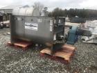 Used Marion paddle mixer, approx 45 cu ft. Model SPY3672. Stainless steel sanitary construction. 36