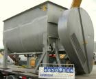 Used Marion Semi-Cylindrical Paddle Mixer, Model SPY66144, approximately 300 cubic feet working capacity, 304 stainless steel. Non-jacketed trough 55 1/2