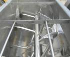 Used Marion Semi-Cylindrical Paddle Mixer, Model SPY66144, approximately 300 cubic feet working capacity, 304 stainless steel. Non-jacketed trough 55 1/2