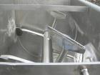 Used Marion Semi-Cylindrical Paddle Mixer, Model SPY66144, approximately 300 cubic feet working capacity, 304 stainless steel. Non-jacketed trough 55 1/2