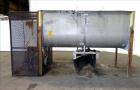 Used- Stainless Steel Marion Paddle Mixer, approximately 109 cubic feet working