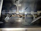 Used Stainless Steel Marion Paddle Mixer, approximately 109 cubic feet working