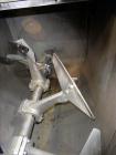 Used- Stainless Steel Marion Paddle Mixer, approximately 109 cubic feet working