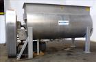 Used Marion Semi-Cylindrical Paddle Mixer, approximately 300 cubic feet working capacity, 304 stainless steel. Non-jacketed trough 55-1/2