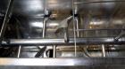 Used Marion Semi-Cylindrical Paddle Mixer, approximately 300 cubic feet working capacity, 304 stainless steel. Non-jacketed trough 55-1/2
