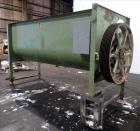 Used Marion Paddle Mixer, Approximately 200 Cubic Feet, Carbon Steel. Non-jacketed trough 144