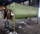 Used Marion Paddle Mixer, Approximately 200 Cubic Feet, Carbon Steel. Non-jacketed trough 144