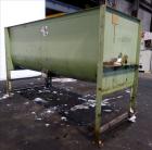 Used Marion Paddle Mixer, Approximately 200 Cubic Feet, Carbon Steel. Non-jacketed trough 144