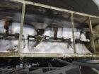 Used Marion Paddle Mixer, Approximately 200 Cubic Feet, Carbon Steel. Non-jacketed trough 144