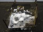 Used Marion Paddle Mixer, Approximately 200 Cubic Feet, Carbon Steel. Non-jacketed trough 144