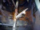 Used Marion Paddle Mixer, 304 Stainless Steel. Approximate 109 cubic feet/500 Pound Working Capacity. Non-jacketed tough approximately 73