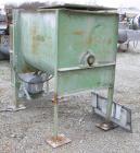 USED: Marion Paddle Mixer, 18 cubic feet working capacity, carbon steel. Non-jacketed trough 27