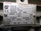 Used Mepaco Twin Shaft Paddle Mixer, Model 170, 2000 Pound Working Capacity (40 Cubic Feet), 304 Stainless Steel. Non-jacketed trough 71
