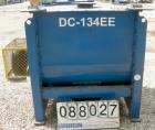 Used National Bulk Equipment Paddle Mixer, model 25-400SP, 44 cubic feet, carbon steel. Non-jacketed trough 42-1/2