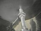 Used National Bulk Equipment Paddle Mixer, model 25-400SP, 44 cubic feet, carbon steel. Non-jacketed trough 42-1/2