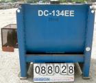 Used National Bulk Equipment Paddle Mixer, model 25-400SP, 44 cubic feet, carbon steel. Non-jacketed trough 42-1/2