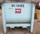 Used National Bulk Equipment Paddle Mixer, model 25-400SP, 44cubic feet, carbon steel. Non-jacketed trough 42-1/2