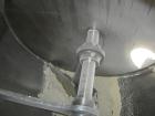 Used National Bulk Equipment Paddle Mixer, model 25-400SP, 44cubic feet, carbon steel. Non-jacketed trough 42-1/2