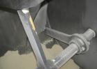 Used National Bulk Equipment Paddle Mixer, model 25-400SP, 44 cubic feet, carbon steel. Non-jacketed trough 42-1/2