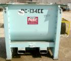 Used National Bulk Equipment Paddle Mixer, model 25-400SP, 44 cubic feet, carbon steel. Non-jacketed trough 42-1/2