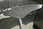 Used National Bulk Equipment Paddle Mixer, model 25-400SP, 44 cubic feet, carbon steel. Non-jacketed trough 42-1/2