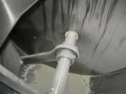 Used National Bulk Equipment Paddle Mixer, model 25-400SP, 44 cubic feet, carbon steel. Non-jacketed trough 42-1/2