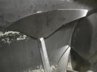 Used National Bulk Equipment Paddle Mixer, model 25-400SP, 44 cubic feet, carbon steel. Non-jacketed trough 42-1/2