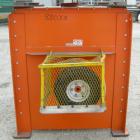 Used National Bulk Equipment Paddle Mixer, model 25-400SP, 44 cubic feet, carbon steel. Non-jacketed trough 42-1/2