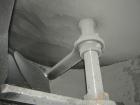 Used National Bulk Equipment Paddle Mixer, model 25-400SP, 44 cubic feet, carbon steel. Non-jacketed trough 42-1/2